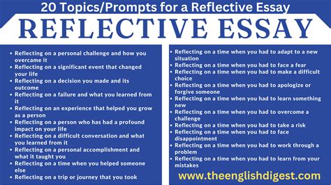 whats a reflective essay? in essence, it's more than just a narrative; it's a journey of self-discovery.